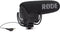Røde VideoMic Pro - Shotgun microfoon - Highpassfilter en shockmount