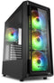 Sharkoon TK4 RGB - ATX Midi-Tower - Gehard glas - Zwart