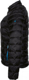 Alvivo Outdoorjack Helsinki Dames Dons/nylon Zwart Maat Xl