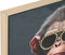 Schilderij Home ESPRIT polyestyreen Canvas Modern Coating Chimpansee 52,5 x 3 x 72,5 cm (2 Stuks)