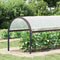 vidaXL - Plantenafdekking - met - zeilringen - 2x10 - m - polyethyleen