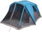 vidaXL - Gezinstent - met - luifel - 6-persoons - waterdicht - blauw