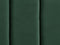 VILLETTE - Tweepersoonsbed - Donkergroen - 160 x 200 cm - Fluweel