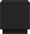 vidaXL - Salontafel - Zwart - Eiken - 40x40x43 - cm - Bewerkt - Hout