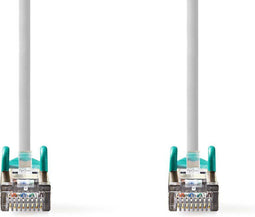 Nedis CAT5e Netwerkkabel - F/UTP - Crossover - RJ45 Male - RJ45 Male - 3.00 m - Rond - PVC - Grijs - Polybag
