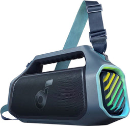 Soundcore Boom 2 Plus - Bluetooth Speaker - 140W Geluidsvermogen - IPX7 Waterdicht - Blauw