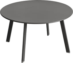Hesperide Saona Ronde bijzettafel Graphite - Grijs - Dia 70 cm - Bijzettafel voor buiten