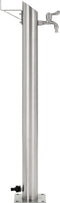 vidaXL - Tuinwaterkolom - rond - 95 - cm - roestvrij - staal