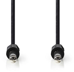 Nedis CAGP23000BK20 - Stereo audiokabel 6,35 mm - 200 cm - Zwart