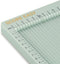 Vaessen Creative Rilbord - Score Easy - 30,5 x 30,5 cm - Inclusief vouwbeen en liniaal - Mint