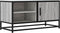 vidaXL - Tv-meubel - 80x34,5x40 - cm - bewerkt - hout - metaal - grijs - sonoma - eiken