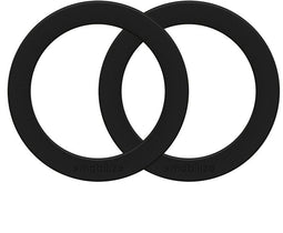 Mobilize - MagSafe Compatible Magnet Ring - Universele compatibiliteit - Zwart (2 stuks)