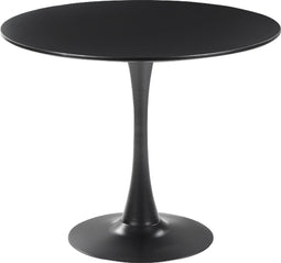 BOCA - Ronde eettafel - Zwart - 90 cm - MDF