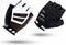 GripGrab WorldCup - Korte Vinger Fietshandschoenen - DoctorGel®-vulling - Zwart/Wit - Unisex - Maat S