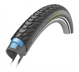 Schwalbe Marathon E-Plus - Buitenband 28x1.75" - Onplatbaar met SmartGuard - Zwart met reflectie