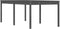 vidaXL Tuintafel 203,5x100x76 cm massief grenenhout grijs