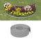 vidaXL - Tuinranden - 2 - st - 10 - m - 15 - cm - polyetheen - grijs