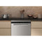 Bauknecht B7F HS51 X - Vrijstaande Vaatwasser - 15 couverts - Energieklasse B - 41 dB - Zilver