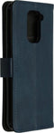 iMoshion Hoesje Geschikt voor Xiaomi Redmi Note 9 Hoesje Met Pasjeshouder - iMoshion Luxe Bookcase - Donkerblauw