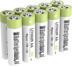 AA Lithium Batterijen 10x