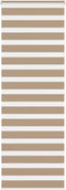 vidaXL - Zebra - Blind - 90x200 - cm - stofbreedte - 85,9 - cm - polyester - zandbruin