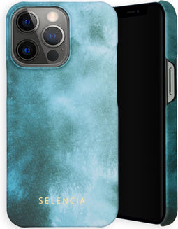 Selencia Hoesje Geschikt voor iPhone 13 Pro Hoesje - Selencia Maya Fashion Backcover - blauw