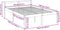 vidaXL - Seniorenbed - massief - grenenhout - wit - 120x190 - cm