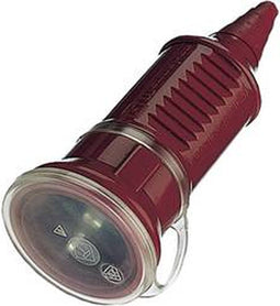 MENNEKES 10844 Koppeling met randaarde Kunststof 230 V Rood IP44