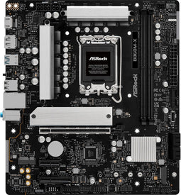 ASRock B860M X - Micro-ATX Moederbord - Intel B860 - 2x DDR5 - 1x 2.5Gbps Ethernet - 1x PCI-e 5.0 x16