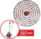 Einhell GE-CR 30 Li Solo - Accu Grondfrees - 36 V - Werkbreedte: 30 cm - Werkdiepte: 20 cm - 4 messen (4 stuks)