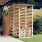 vidaXL - Pergola - met - dak - 100x90x200 - cm - geïmpregneerd - grenenhout