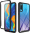 iMoshion Hoesje Geschikt voor Huawei P30 Lite Hoesje - iMoshion 360° Full Protective Case - Zwart / Transparant