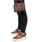 PS Poelman Jana - Chunky Leren Sneakers - Vetersluiting - Brons - Maat 40