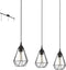 EGLO Tarbes - Hanglamp - Verstelbaar tot 110 cm - Zwart