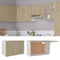 vidaXL - Hangkast - 60x31x40 - cm - bewerkt - hout - sonoma - eikenkleurig
