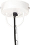 vidaXL Hanglamp industrieel rond 25 W E27 30 cm wit