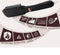 KINGDOMCARES - PTC Verwarmings- en Ionen Haarstijlborstel - 2-in-1 Straightener met Digitale Temperatuurregeling - Roze