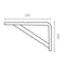 Hoeksteun Micel plm04 Wit 25 x 20 cm