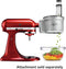 KitchenAid 5KSM2FPA - Processor voor mixer - ExactSlice systeem - Zilver