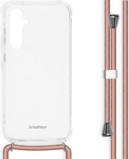 imoshion Hoesje Geschikt voor Samsung Galaxy S23 FE Hoesje Met Koord - imoshion Backcover met koord - Transparant
