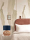 GOOD&MOJO Tafellamp Kalahari - Denim/Rotan - Ø32cm - Modern