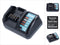 Makita DC18WA - Acculader 14,4/18V - Geschikt voor Li-Ion accu's - Laadstroom 1,1/1,65 Ah