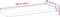 vidaXL - Tafelblad - rechthoekig - 100x30x4 - cm - massief - acaciahout