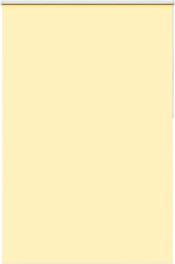 vidaXL - Rolgordijn - verduisterend - 160x210 - cm - stofbreedte - 156,6 - cm - geel