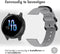 iMoshion Nylon 22 mm bandje – Geschikt voor Garmin Venu 2 / Fenix 7 Pro / 7 / 7s / 6 Pro / 6 / Vivoactive 4 / Polar Grit X Pro / X / Vantage M2 / V2 - Grijs
