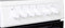 BAUKNECHT B5V5KMW - Elektro-standfornuis 50cm - 4 kookzones - 60 liter oveninhoud - rvs-look