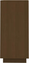 vidaXL - Dressoir - 60x34x75 - cm - massief - grenenhout - honingbruin