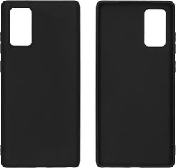 iMoshion Hoesje Geschikt voor Samsung Galaxy Note 20 Hoesje Siliconen - iMoshion Color Backcover - Zwart