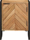 vidaXL - Nachtkastje - 40x30x50 - cm - Massief - Acaciahout