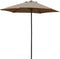 PimXL Parasol - Ø200cm - Push-up systeem - Taupe